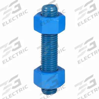 USA FASTENER Fully Threaded Stud: 3/4"-10 Thread Size, Steel, Grade B7, PTFE Coated - PTFE-Coated Fully-Threaded Rods & Studs