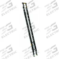 DEWALT Extension Ladder: 28 ft Ladder Size, Fiberglass, 300 lb Load Capacity, 60 lb Wt, 2 Sections (MPN DXL3020-28PT). Key specifications — Color: Black; Brand: DEWALT; Removable Fly: Fixed.