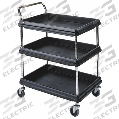 INSTOCK Laboratory Utility Cart: 39 1/2 in Overall Lg, 27 in Overall Wd, 33 1/4 in Overall Ht - Lab Carts