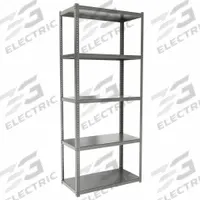HALLOWELL Metal Shelving: Starter, Extra-Heavy-Duty, 36 in x 18 in, 84 in Overall Ht, 5 Shelves (MPN HCS361884-5HG). Key specifications — Frame Material: Steel; Shelving Material: Steel; Assembled: Unassembled; Color: Gray; Brand: HALLOWELL.
