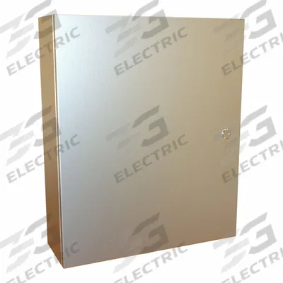HAMMOND Electrical Enclosure: 304 Stainless Steel, 24 in x 20 in x 6 in, NEMA 12/13/3R/4/4X - Stainless Steel Enclosures