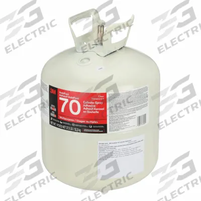 3M Spray Adhesive: HoldFast 70, Gen Purpose Bonding & Repair, 27.3 lb, Tank - General Purpose Spray Adhesives