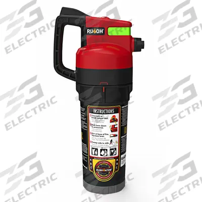 RUSOH Fire Extinguisher: 2.5 lb Extinguisher Capacity - Class ABC Fire Extinguishers