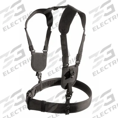 BLACKHAWK Duty Belt Harness: S/M, Nylon, 2 1/4 in Wd - Ergonomic Duty Harnesses