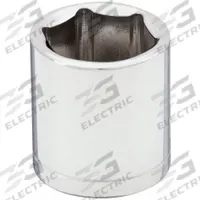 WESTWARD Socket: Metric, 3/8 in Drive Size, 14 mm Socket Size, 6-Point, Std, Chrome, 1 in Overall Lg (MPN 53YR86). Key specifications — attr1204417: WESTWARD; attr1204392: Chrome.