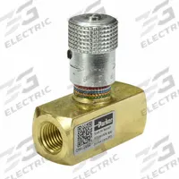 PARKER Flow Control Valve: 25 gpm Max Flow Rate, #12 NPT, #12 NPT, 2,000 psi Max Pressure, Brass (MPN N1200B). Key specifications — attr1018158: Manual; attr1018114: Rotary Knob; attr1018116: Brass; attr1018117: PARKER; attr1018137: Two-Way.