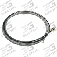MILLER ELECTRIC Liner: 0.025 in x 15 ft, Steel/Copper, M-Series (MPN 194010). Key specifications — Brand: MILLER ELECTRIC; Manufacturer Part Number: 194010; Liner Series: M-Series; Liner Model: 194010; Material: Steel/Copper.