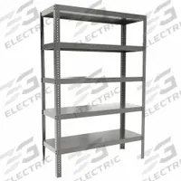 DURHAM MFG Metal Shelving: Standalone, Extra-Heavy-Duty, 48 in x 18 in, 72 in Overall Ht, 5 Shelves (MPN HDS-184872-95). Key specifications — Frame Material: Steel; Shelving Material: Steel; Assembled: Unassembled; Color: Gray; Brand: DURHAM MFG.