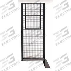 WIRECRAFTERS Service Window Panel: 10 ft H x 4 ft W x 1 1/4 in D, Gray, Powder-Coated (MPN SW4810). Key specifications — Finish: Powder-Coated; Material: Steel; Includes Mounting Hardware: No; Brand: WIRECRAFTERS.