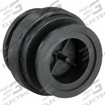BANJO Check Valve: Poppet, Inline Valve Body, 2 in Pipe Size, Flange x Flange - Polypropylene Poppet Check Valves