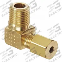 WEATHERHEAD Compression Fitting Adapter: 1/8 in OD x 1/8 in Pipe Fitting Size, Compression x MNPTF (MPN 69X2). Key specifications — Brand: WEATHERHEAD.