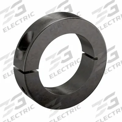 RULAND MANUFACTURING Shaft Collar: 1-Piece, Metric, Round, Clamp-On, 40 mm Bore Dia - Steel Shaft Collars
