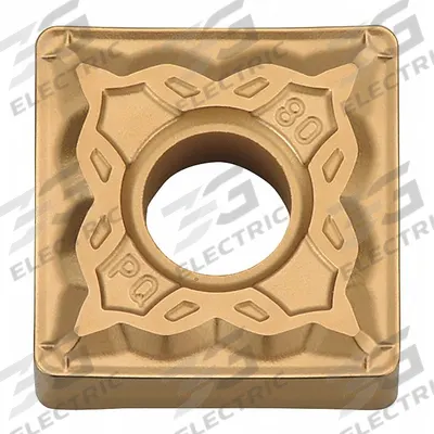KYOCERA Square Turning Insert: SNMG431PQ CA515 - Square (S) Indexable Turning Inserts