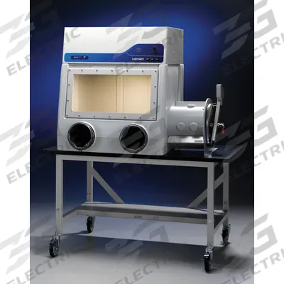 LABCONCO Glove Box: 31 5/8 in Overall Wd, 4 3/8 ft Overall Lg, 40 in Overall Ht - HEPA Filtered Glove Boxes for Hazardous Airborne Particulates