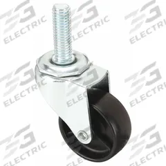 APPROVED VENDOR Stem Caster: Swivel, 2 in Wheel Dia., 7/8 in Wheel Wd, Polyolefin, 1 1/2 in Stem Lg (MPN 20TM41). Key specifications — Brand: APPROVED VENDOR; Thread Size: 1/2"-13; Roll Up: Swivel.