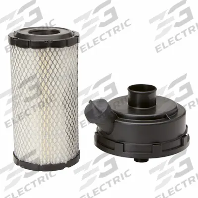 FLEETGUARD Automotive Air Filter: Engine, 5 in Outside Dia, 20 5/16 in Outside Dia - Bottom - Round/Oval Engine Air Filters