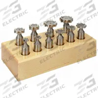 KEO Keyseat Cutter Set: 10 Piece, High Speed Steel, Staggered Tooth (MPN 943-000-338). Key specifications — attr1164153: 608.