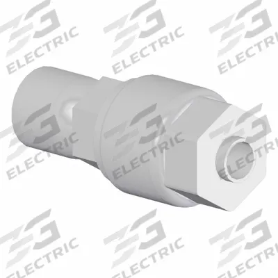SMC Straight Adapter Fitting: 13 11/16 mm Pipe x 1/4 in OD Size, Threaded x Compression - PFA Compression Tube Fittings