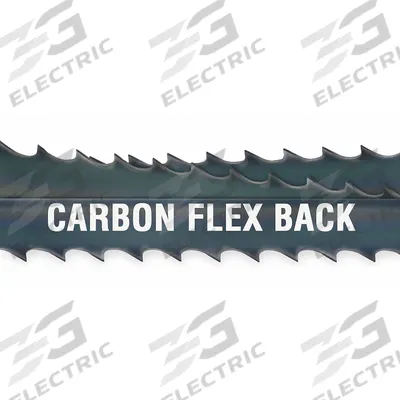 MORSE Band Saw Blade: Carbon Steel, 6 ft 1 in, Flex Back - Wood-Cutting Blades for Curved Cuts