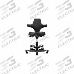 MARKETLAB Task Chair: Adj Seat, ML944500-CO, 16 1/8 in Seat Wd, Upholstered Back, PVC-Free Vinyl (MPN 944500-CO-BLACK). Key specifications — attr1354652: MARKETLAB; attr1354655: Swivel with Brake; attr1354658: Reverse Sitting Position Provides Increased Ergonomic Benefits; attr1354660: PVC-Free Vinyl; attr1354663: Yes; attr1354683: Black.