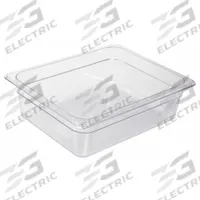 CRESTWARE Food Pan: Half Size, Rectangular, NSF Certified, 12 3/4 in Overall Lg, 7 1/4 in Overall Dp (MPN FP28). Key specifications — Brand: CRESTWARE; Dishwasher Safe: Yes; NSF Certified: Yes; Product Type: Food Pan; Manufacturer Part Number: FP28.