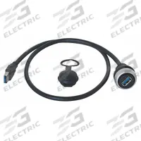 EATON USB Socket: 22 mm Panel Mounting Size, For Series M22 (MPN M22-USB-SA). Key specifications — attr1023385: Black; attr1023392: USB Socket; attr206594: M22-USB-SA; attr1023386: Push Buttons; attr1023389: M22; attr1023390: Metal; attr211286: EATON.