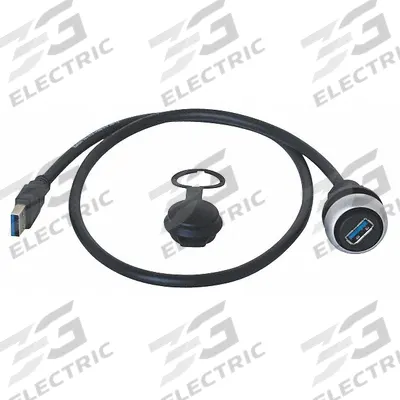 EATON USB Socket: 22 mm Panel Mounting Size - Mounting Kits & Modules