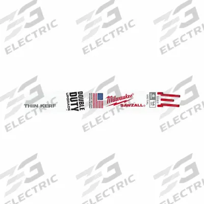 MILWAUKEE TOOL & EQUIPMENT Reciprocating Saw Blade: 14 Teeth per Inch, 6 in Blade Lg - General Purpose Blades
