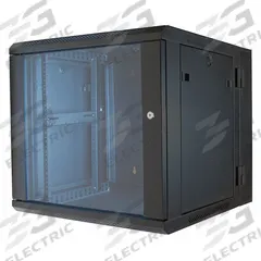 VIDEO MOUNT PRODUCTS Rack Enclosure: 9 Rack Units, 19 7/8 in x 24 1/4 in x 21 7/8 in, Wall Mount (MPN ERWEN9E). Key specifications — Brand: VIDEO MOUNT PRODUCTS; Includes: Locks; Material: Steel; Features_Broad: Hinged Back.