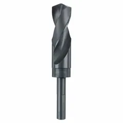 MILWAUKEE Silver and Deming Drill: 1-1/16", 135° Split Point, Black Oxide HSS, Parabolic Flute (MPN 48-89-2755). Key specifications — attr1235078: 1.0625.