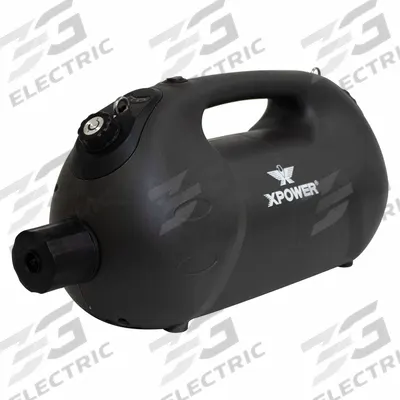 XPOWER Cordless Handheld Fogger: Battery-Powered, 84 1/2 fl oz Tank - Battery-Powered Foggers