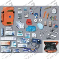 Response Backpack Refill Kit: 150 Components, Plastic, Poly Bag, Clear, Medication Included, Plastic (MPN 486). Key specifications — Brand: EMI; Adhesive Bandages Included: Adhesive Tape; Product Type: Response Backpack Refill Kit; PPE and Disposal Equipment Included: Lifesaver CPR Mask Kit; Oral and Inhalant Medicinals Included: (10) Ammonia Towelettes; Tools Included: Splinter Forceps; Topical Medicinals Included: (20) Antimicrobial Hand Wipes; Wound Dressings Included: Bandages and Dressings.