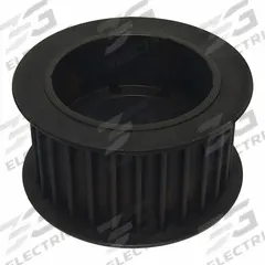 APPROVED VENDOR Timing Belt Pulley: Curvilinear, Bushed, For HTD Timing Belt Section, 29 Teeth (MPN QD29-14M-55). Key specifications — Brand: APPROVED VENDOR; Finish: Black Oxide; For Belt Series: PowerGrip® HTD®; For Bushing Size: SK.