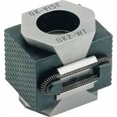 MITEE-BITE Double Wedge OK Vise Clamp: Serrated Face, 5/8"-11 Bolt (MPN 47180). Key specifications — Manufacturer Part Number: 47180; Brand: MITEE-BITE PRODUCTS INC.