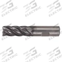 WIDIA HANITA Square End Mill: Carbide, AlTiN Coated, 5 Flute, 16 mm Mill Dia, 32 mm LOC, 92 mm OAL (MPN 577716016MT)