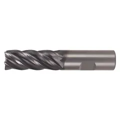 WIDIA HANITA Square End Mill: Carbide, AlTiN Coated, 5 Flute, 16 mm Mill Dia, 32 mm LOC, 92 mm OAL (MPN 577716016MT)