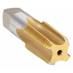APPROVED VENDOR Pipe and Conduit Thread Tap: 3/8"-18 NPT, 1B, 4 Flute, Semi-Bottoming Chamfer (MPN 5TWY1)