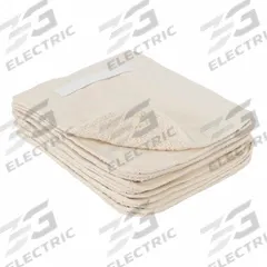 R&R TEXTILE Pan Grabber: 350°F Max Temp, 11 in Overall Lg, Quilted Cotton, Tan (MPN 8050)