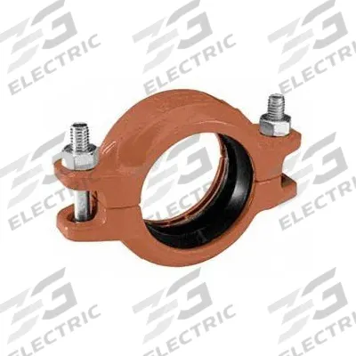 GRUVLOK Clamp Coupling: 5 in x 5 in, EPDM Seal, 300 psi, Ductile Iron - Grooved Pipe Couplings
