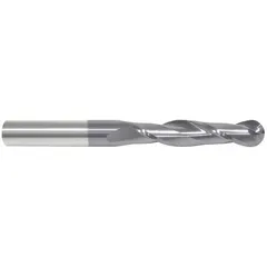 APPROVED VENDOR Ball End Mill: Carbide, AlTiN Coated, 2 Flute, 5/8" Mill Dia, 2-1/4" LOC, 5" OAL (MPN 224-001073)
