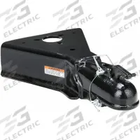BUYERS PRODUCTS Trailer Coupler: A-Frame Coupler, V, 15,000 lb Gross Towing Wt Capacity, Steel (MPN 0091595). Key specifications — Brand: BUYERS PRODUCTS; Finish: Powder Coated; Material: Steel.