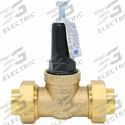 WILKINS Water Pressure Reducing Valve: FNPT, 1 in Pipe Size, Cast Bronze, 25 psi to 75 psi - Standard Capacity Water Pressure Regulators