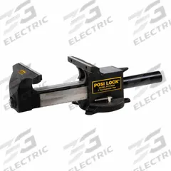 BVA HYDRAULICS Hydraulic Bench Vise: 5 ton, 8 in Max Jaw Opening, Pump Not Included (MPN HBV5LP). Key specifications — attr1281918: BVA HYDRAULICS; attr1281923: Air Control Valve; attr1281920: 5 ton.