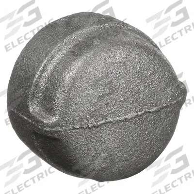 ANVIL Cap: 1/2 in, NPT Threaded, 2,000 psi @ 150° F, Malleable Iron - Threaded High-Pressure Pipe Fittings