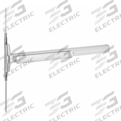 VON DUPRIN Concealed Vertical Rod: 3 ft Max Door Wd - Concealed Vertical Rod Push Bars