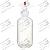 DYNALON Dropper Bottle: LDPE, 250 mL, 8 fl oz, No Label, Closure Material: LDPE Cap, Dropper, LDPE (MPN 605085-08). Key specifications — Body Color: Colorless; Closure Color: Red; Graduated: No; Brand: DYNALON; Closure Included: Yes; Bottle Imprinting: No Label.