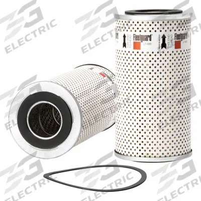 FLEETGUARD Oil Filter: 9 5/16 in Overall Ht, 9 5/16 in Overall Lg, 4 15/16 in Outside Dia - Cartridge Oil Filters