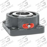 MOLINE BEARING 2 Bolt Flange Bearing: Spherical Roller, 2 3/16 in Bore, Cast Iron, Concentric Collar (MPN 19611203). Key specifications — Bore Type: Cylindrical; Brand: MOLINE BEARING; Lubricant Material: LC-2 Lithium Complex Grease; Mounting Bolt Size: 1/2 in; Split Housing: Not Split; System of Measurement: Inch.