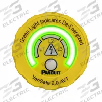 PANDUIT Absence of Voltage Tester: 1,000 V, CAT IV, IP54, For Three Phase, 8 ft Cable Lg (MPN VS2-AVT-3PB-08). Key specifications — Brand: PANDUIT; IP Rating: IP54.