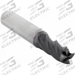 OSG Square End Mill: Carbide, TiAlN Coated, 4 Flute, 1/4" Mill Dia, 3/4" LOC, 2-1/2" OAL (MPN HP441-2500)